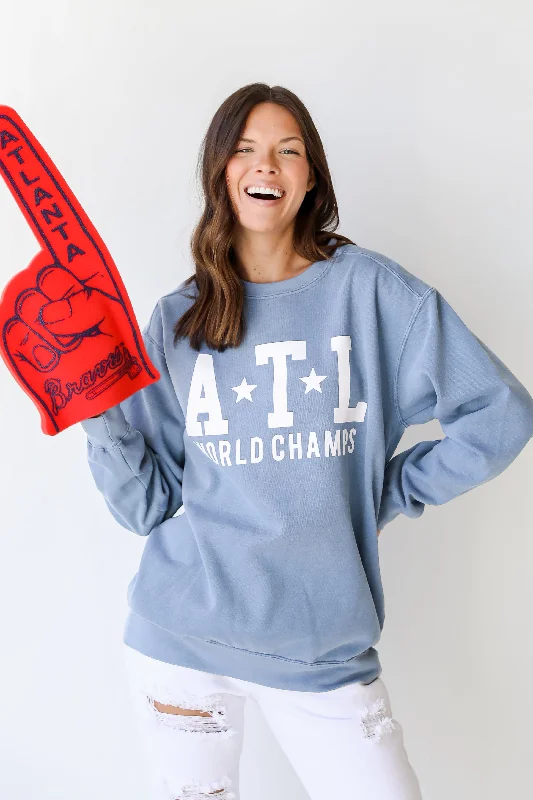 ATL World Champs Pullover Solo Sleeve Pullover