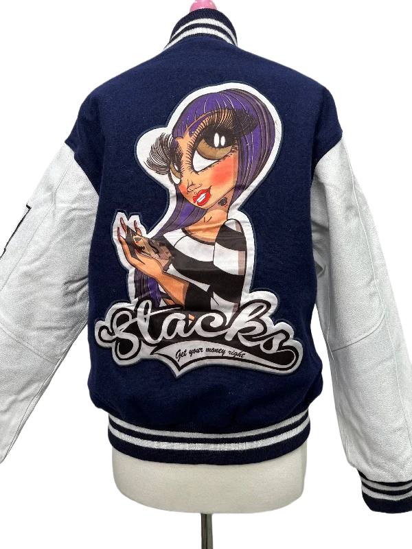 2015 varsity jacket STACKS ￼ Toggled Jacket Drawstring Jacket Belted Jacket