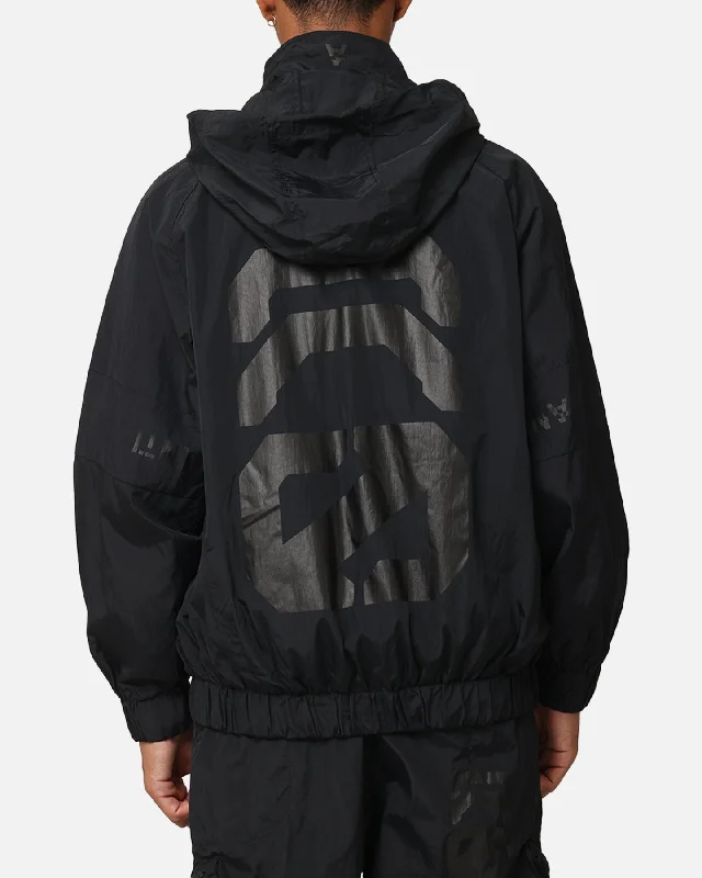 The Anti Order Faction Windbreaker Jacket Black Fitted Jacket Loose Jacket Oversized Jacket