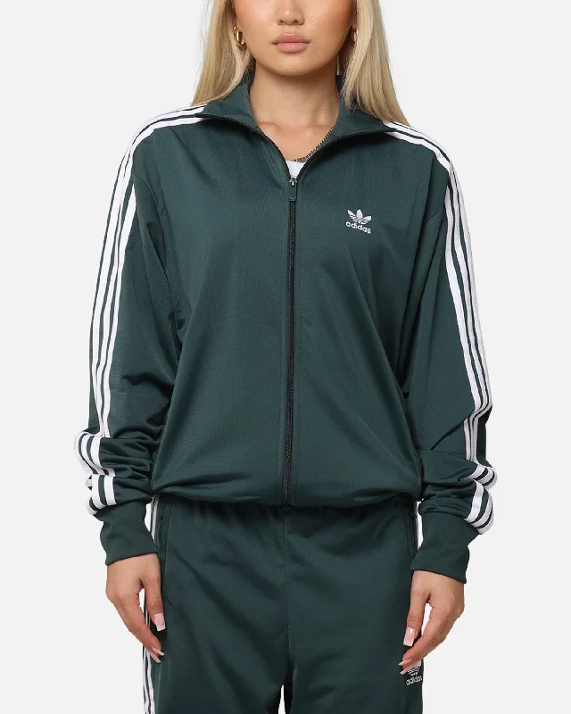 Adidas Firebird Track Jacket Mineral Green Cotton Jacket Linen Jacket Terry Jacket