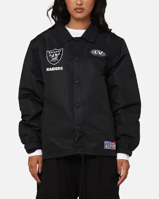 Pro Standard Women's Las Vegas Raiders Fast Lane Jacket Black Jersey Jacket Tulle Jacket Batik Jacket