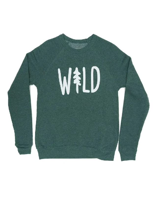 Wild Pine Unisex Pullover | Forest Cowl Neck Pullover