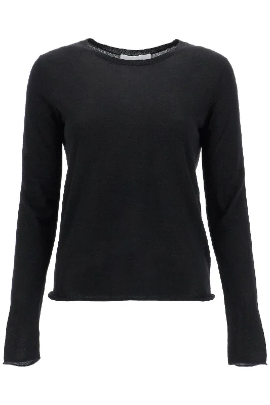 Pullover Alba in cashmere 2024036 BLACK Seamless Knit Pullover