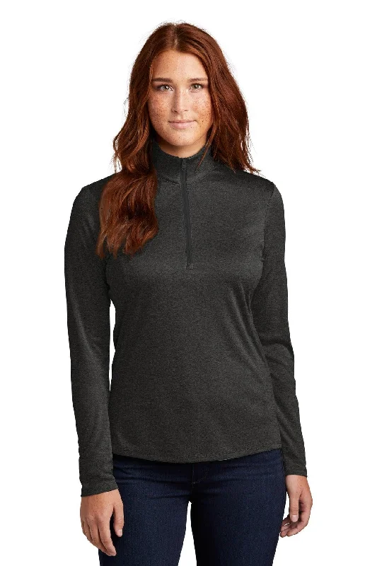 Sport-Tek  Ladies Endeavor 1/2-Zip Pullover. LST469 V-Neck Stylish Pullover