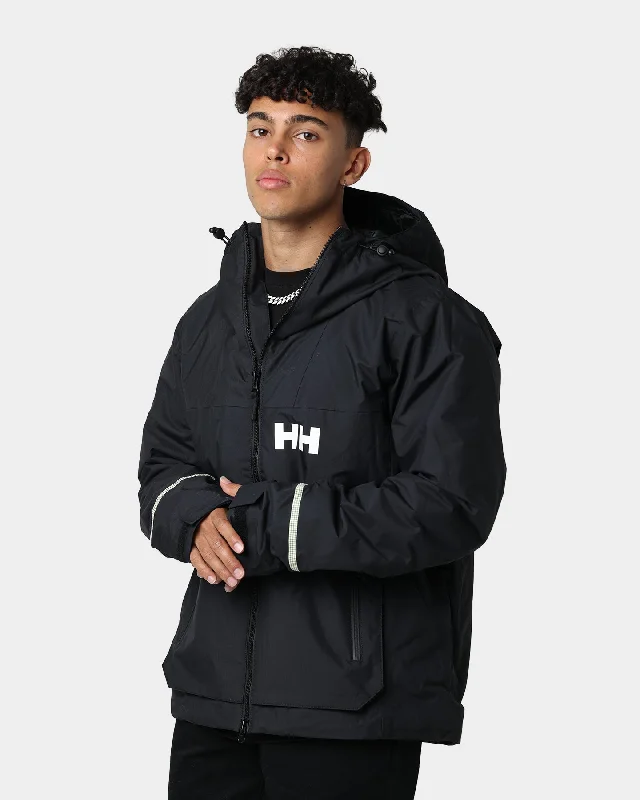 Helly Hansen Lumines Light Jacket 990 Black Insulated Jacket Fitted Jacket Loose Jacket