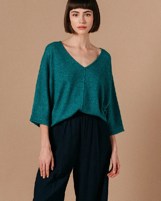 Pullover Lamara Vert Short Sleeve Top