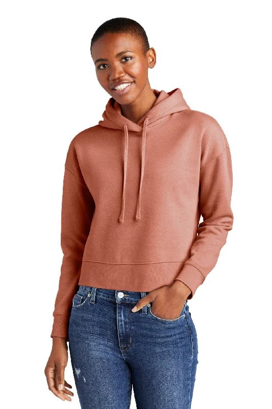 District® Women's V.I.T.™ Fleece Hoodie DT6101 Hoodie with Belted Waist Structured Tailored