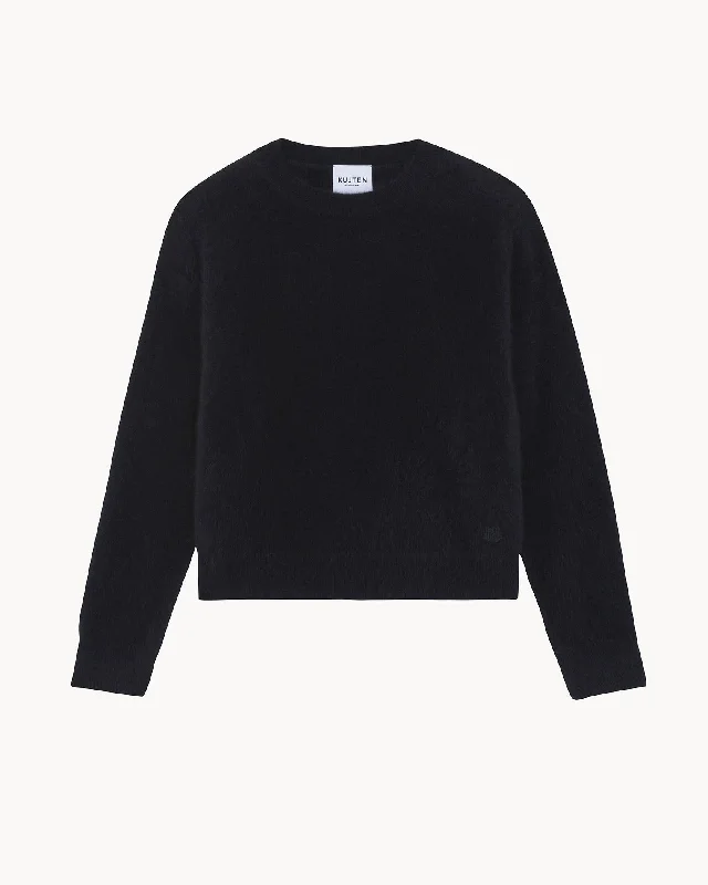 Pullover F4319 Loty Noir Thick Cable Knit