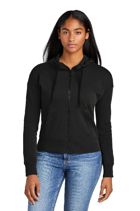 New Era® Ladies STS Full-Zip Hoodie LNEA540 Hoodie with Hem Frayed Vintage Worn