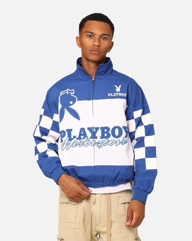 Playboy By Culture Kings Hot Pursuit Jacket Blue Mesh Jacket Canvas Jacket Denim Jacket