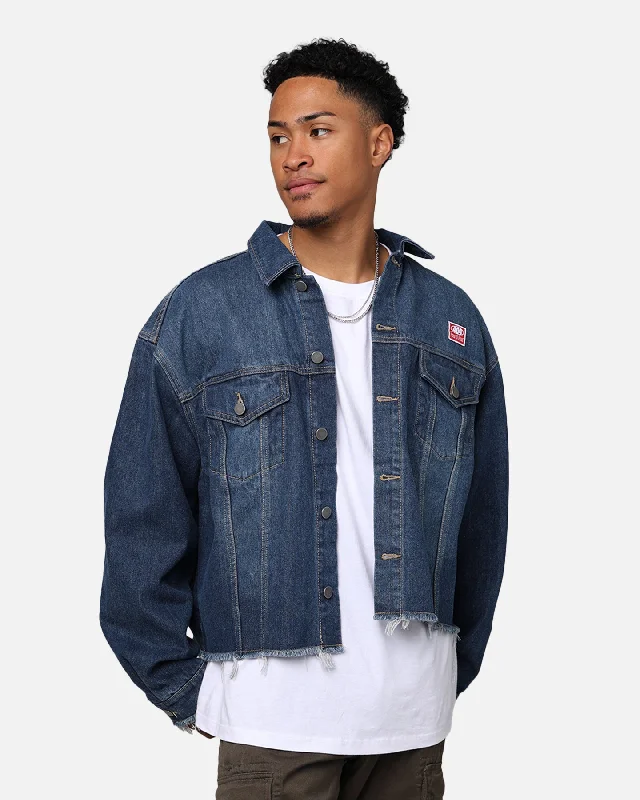 404 Cropped Denim Jacket Indigo Corduroy Jacket Velvet Jacket Brocade Jacket