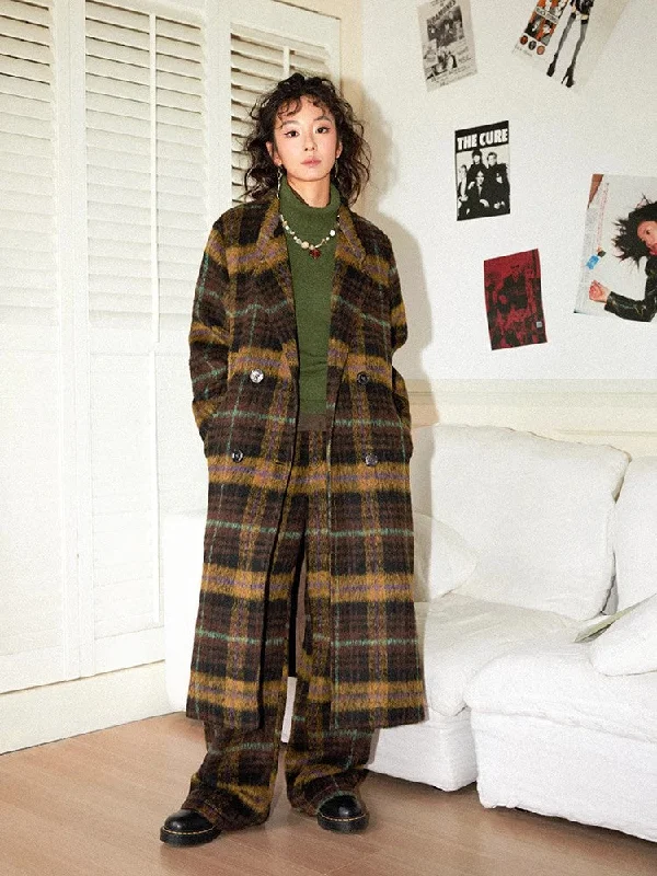 Retro long wool coat【s0000011107】 Turtleneck Wrap Cape