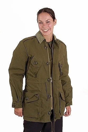 Canadian Combat Coat GS Mk. II OG-107 with Corduroy Collar Vent Hem Cuff