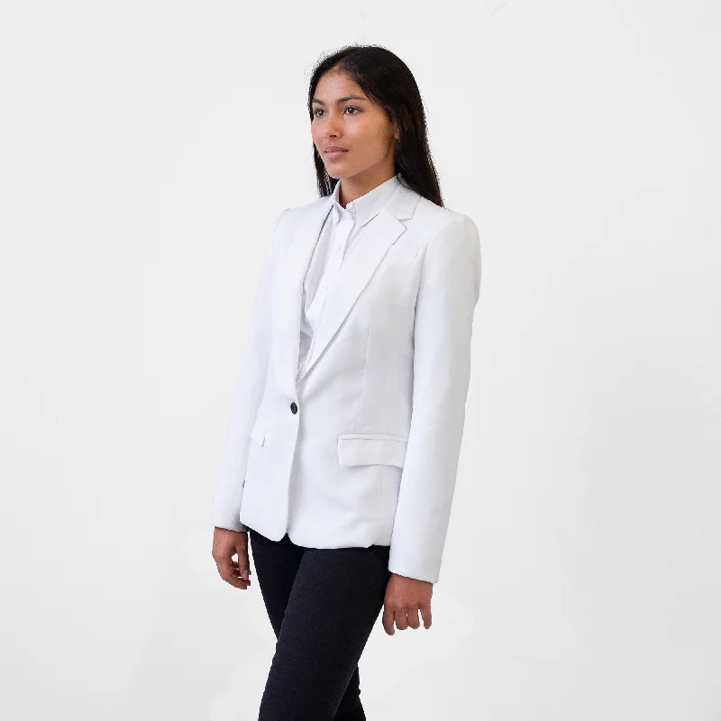 Women's Suit Coat Buttoned Zippered Snapped