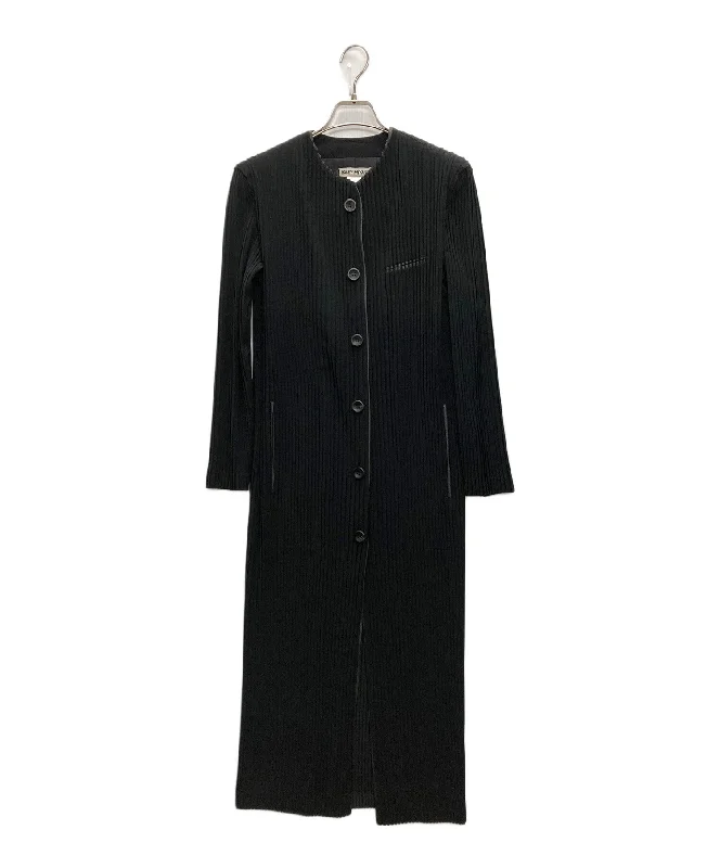 [Pre-owned] ISSEY MIYAKE pleated coat IM92-FA627 Fitted Loose Oversized