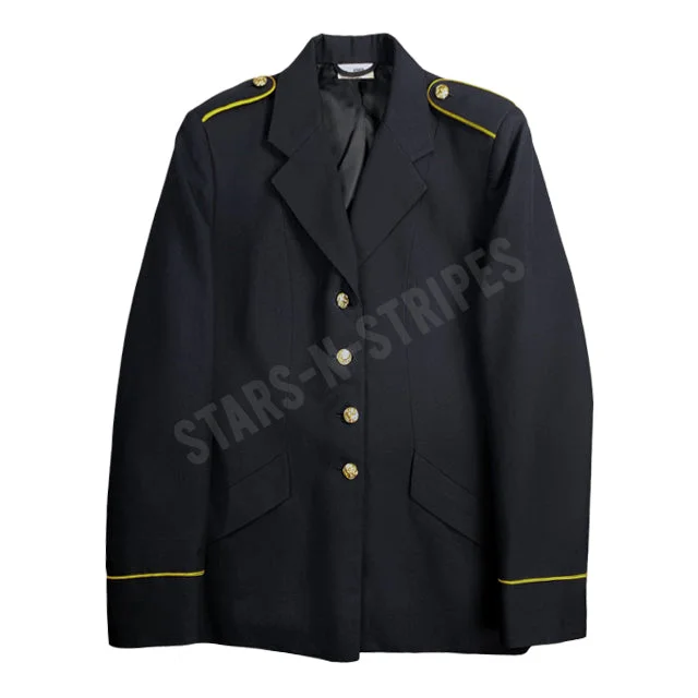 U.S. Army Service Uniform Dress Coat, Women's Enlisted Nylon Polyester Spandex