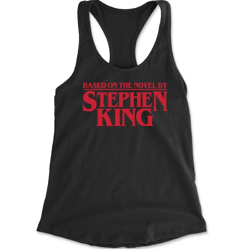 Based On The Novel By Stephen King Racerback Tank Top for Women casual tank top