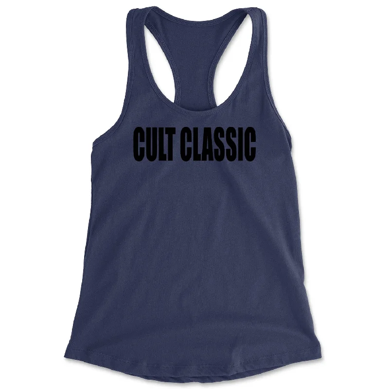 Cult Classic Pop Music Club Racerback Tank Top for Women sequin tank top