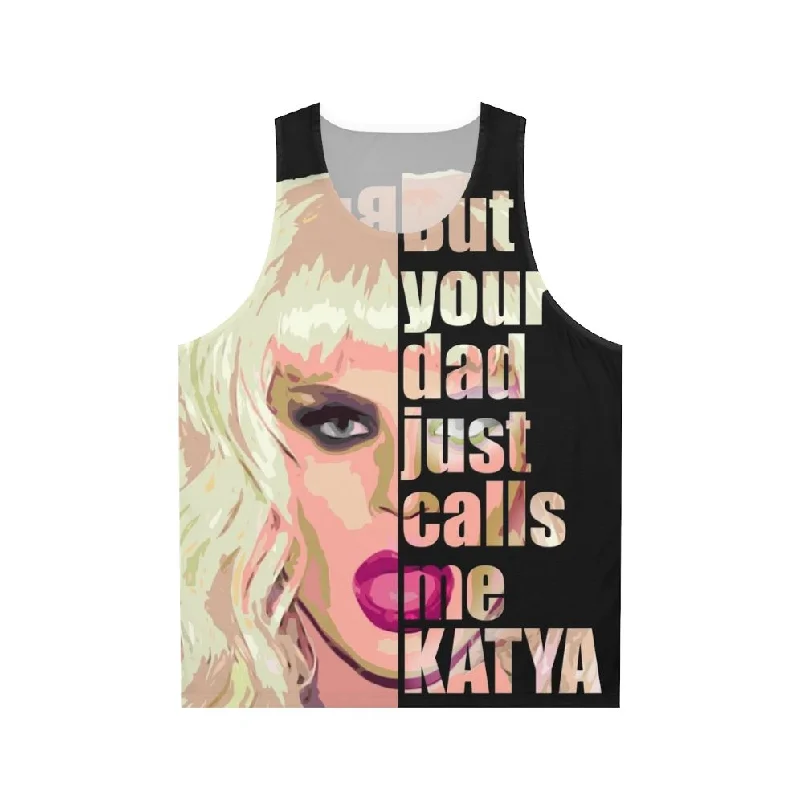 RuPaul's Drag Race: Katya Zamolodchikova Unisex Tank Top sheer tank top