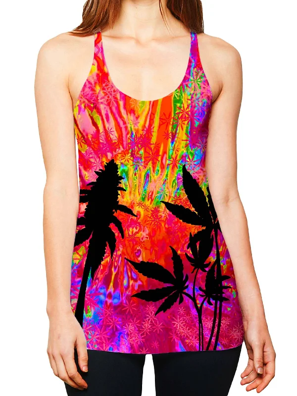 Miami Trees Women's Tank one shoulder tank