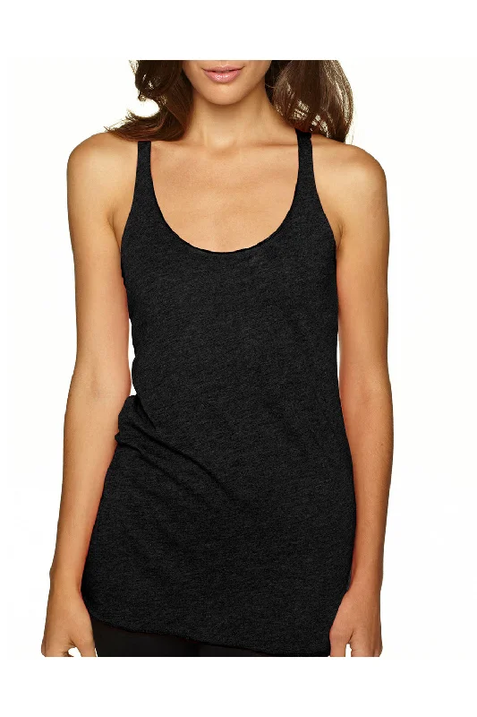 Next Level Womens Tank Top - Vintage Black mint tank top