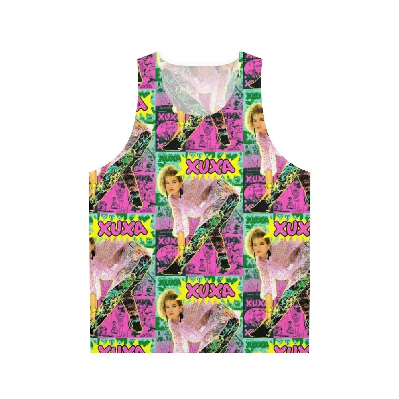 Retro Brazilian Pop Culture Unisex Tank Top - Xuxa vintage tank top