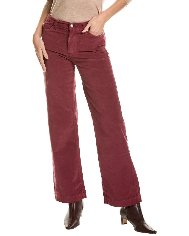 7 For All Mankind Alexa Oxblood Red Trouser Jean Trousers Corduroy Warm